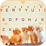 Logo of Cute Kittens Keyboard Backgrou android Application 